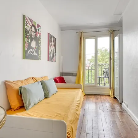 Lägenhet Stunning 2br + Balcony + View Paris